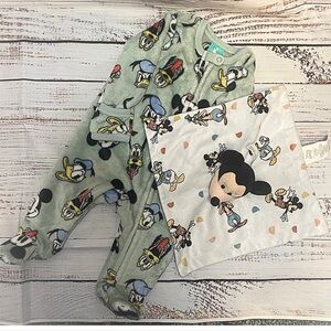 Disney Baby Mickey Bundle‎ | 3–6M Sleeper + Lovey